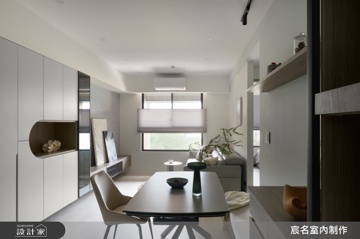 20坪新成屋(5年以下)＿現代簡約風客廳餐廳案例圖片＿宸名設計有限公司＿宸名_26之4