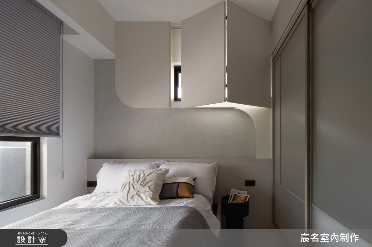 20坪新成屋(5年以下)＿現代簡約風臥室案例圖片＿宸名設計有限公司＿宸名_26之15