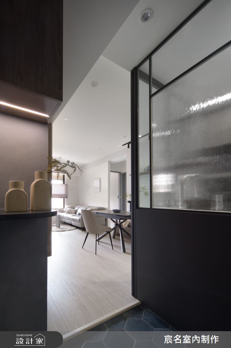 20坪新成屋(5年以下)＿現代簡約風玄關案例圖片＿宸名設計有限公司＿宸名_26之2