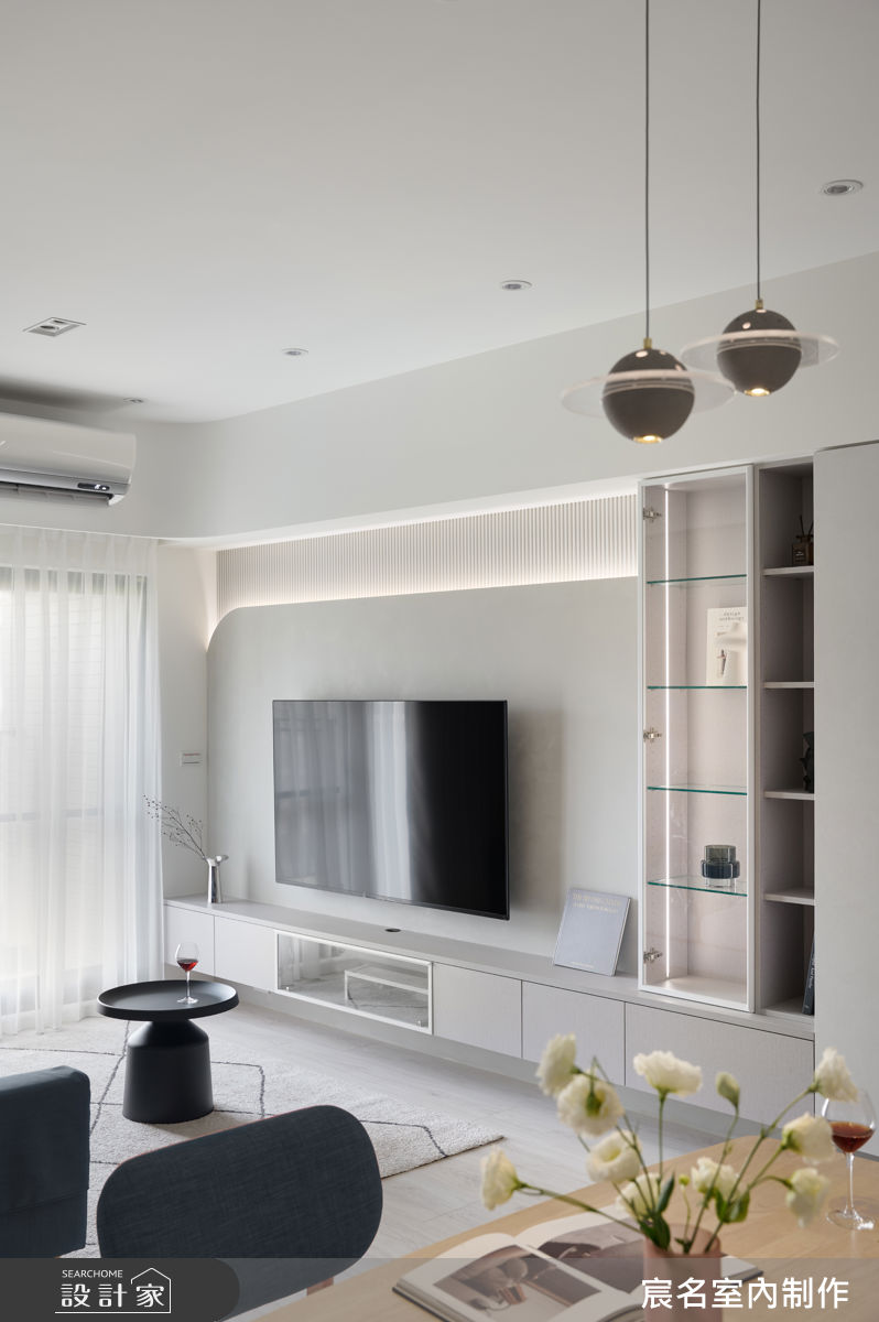 25坪新成屋(5年以下)＿北歐風客廳餐廳案例圖片＿宸名設計有限公司＿宸名_28之14