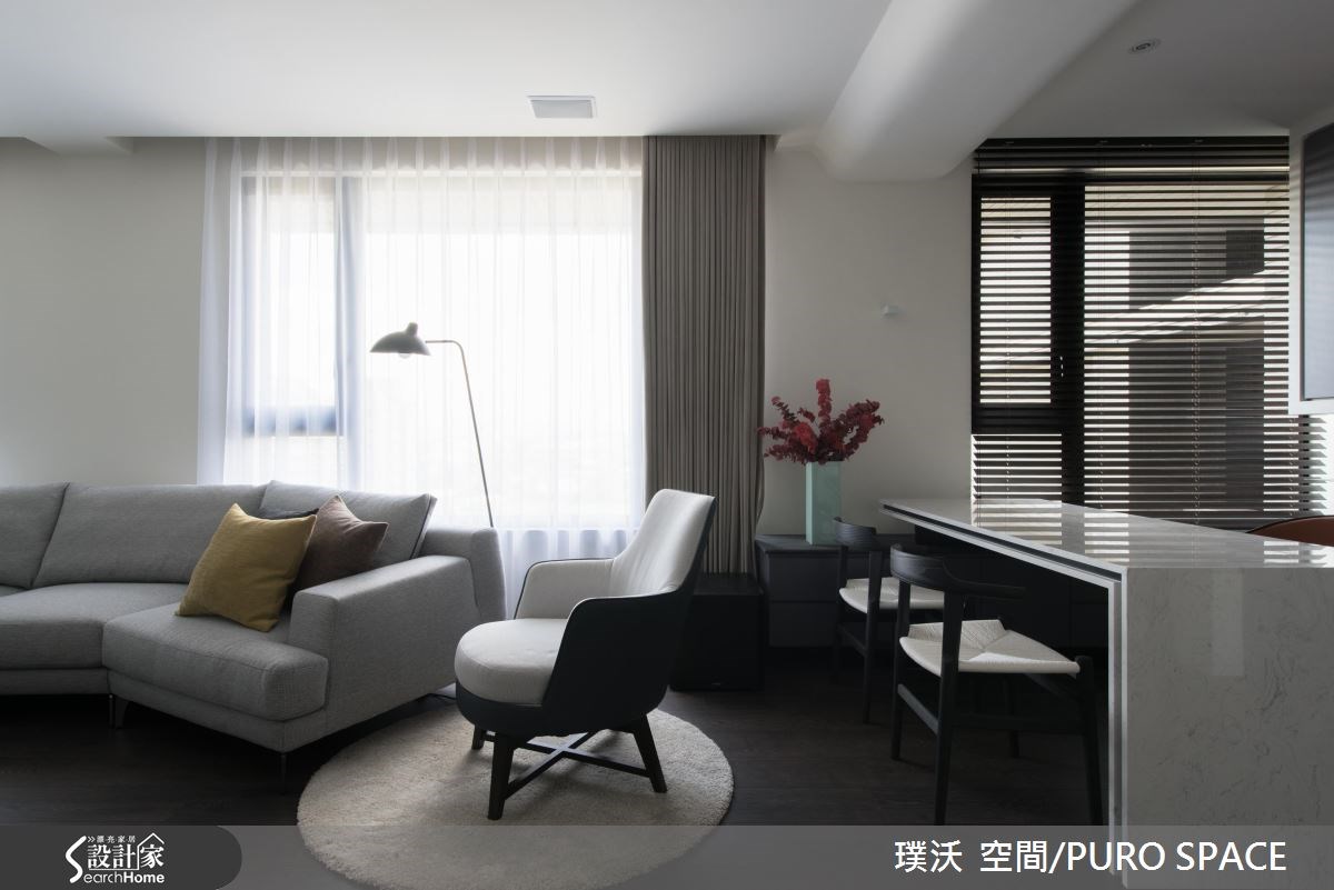 50坪新成屋(5年以下)＿新中式風客廳案例圖片＿璞沃 空間/PURO SPACE＿璞沃_05之5