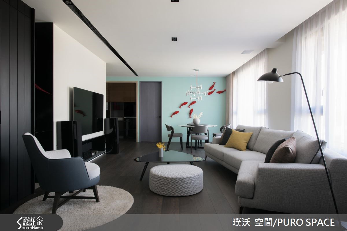 50坪新成屋(5年以下)＿新中式風客廳案例圖片＿璞沃 空間/PURO SPACE＿璞沃_05之9