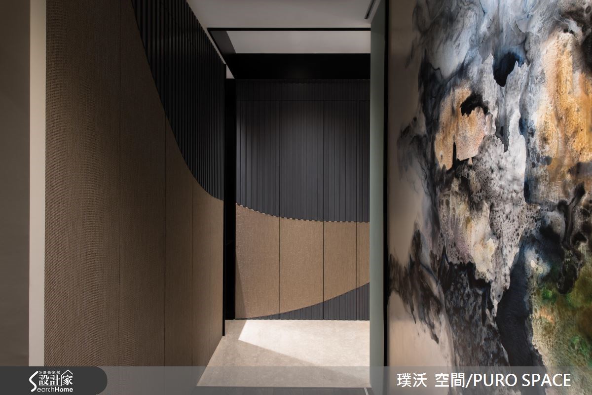 50坪新成屋(5年以下)＿新中式風玄關案例圖片＿璞沃 空間/PURO SPACE＿璞沃_05之20