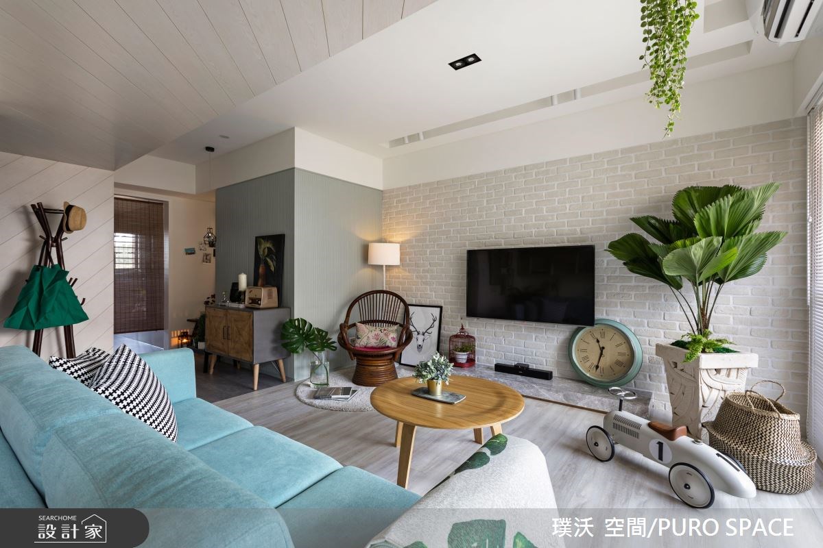30坪新成屋(5年以下)＿混搭風客廳案例圖片＿璞沃 空間/PURO SPACE＿璞沃_10之2