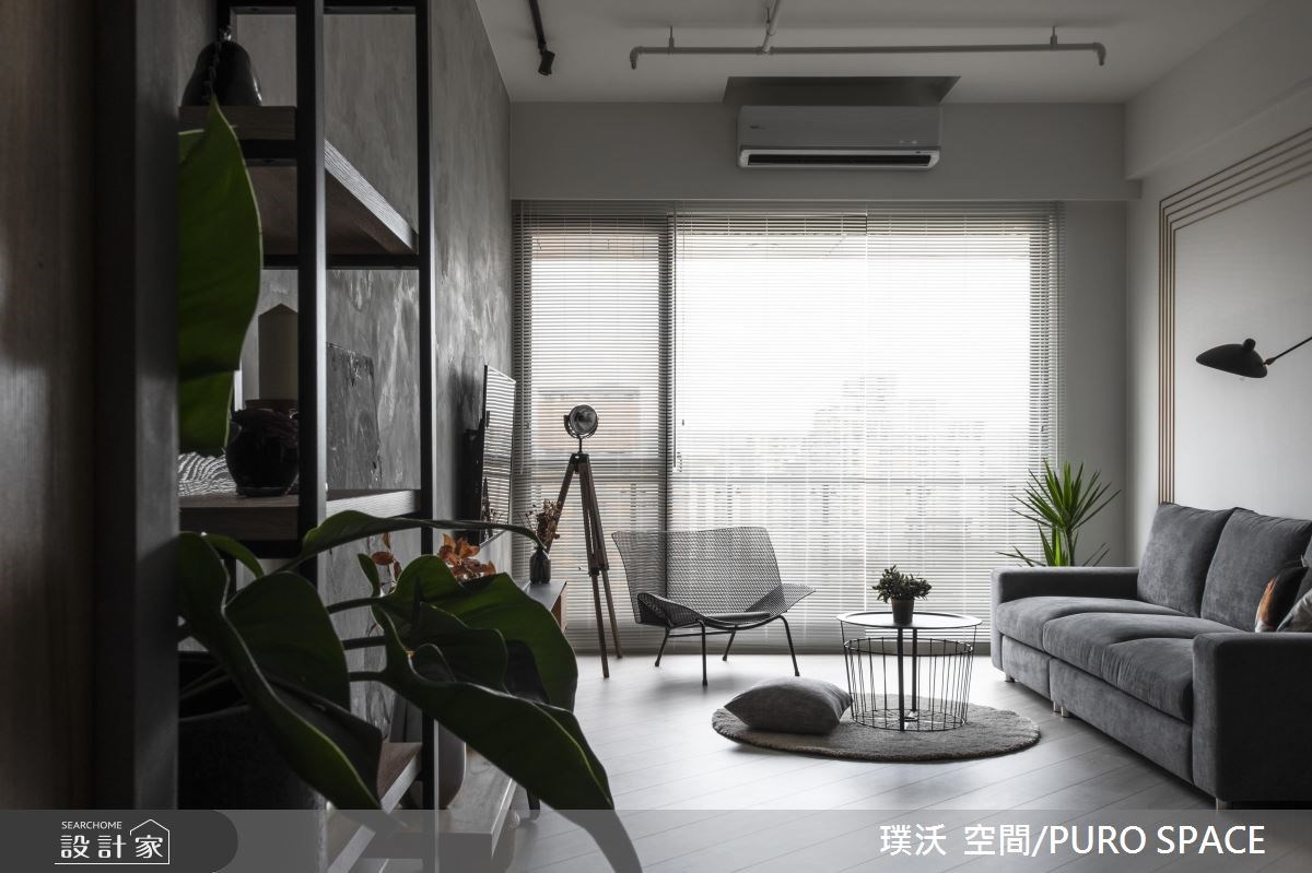 35坪新成屋(5年以下)＿混搭風客廳案例圖片＿璞沃 空間/PURO SPACE＿璞沃_14之1