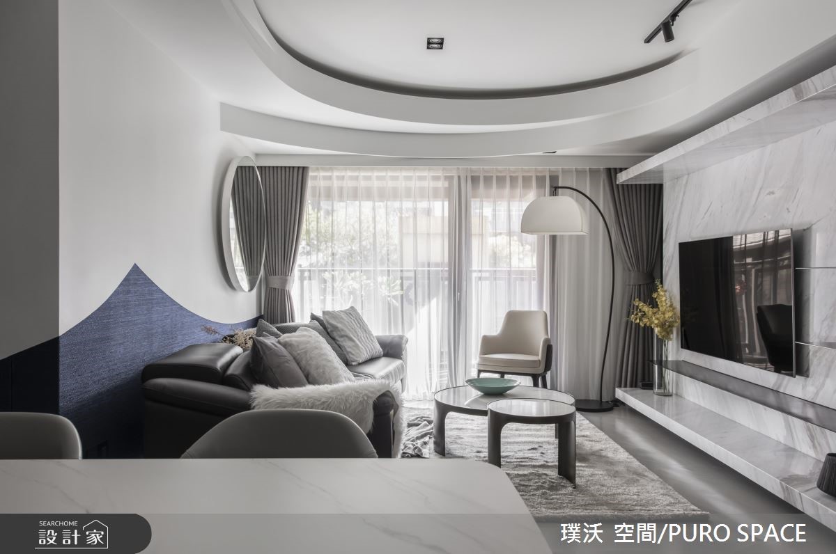 24坪新成屋(5年以下)＿現代風客廳案例圖片＿璞沃 空間/PURO SPACE＿璞沃_15之11
