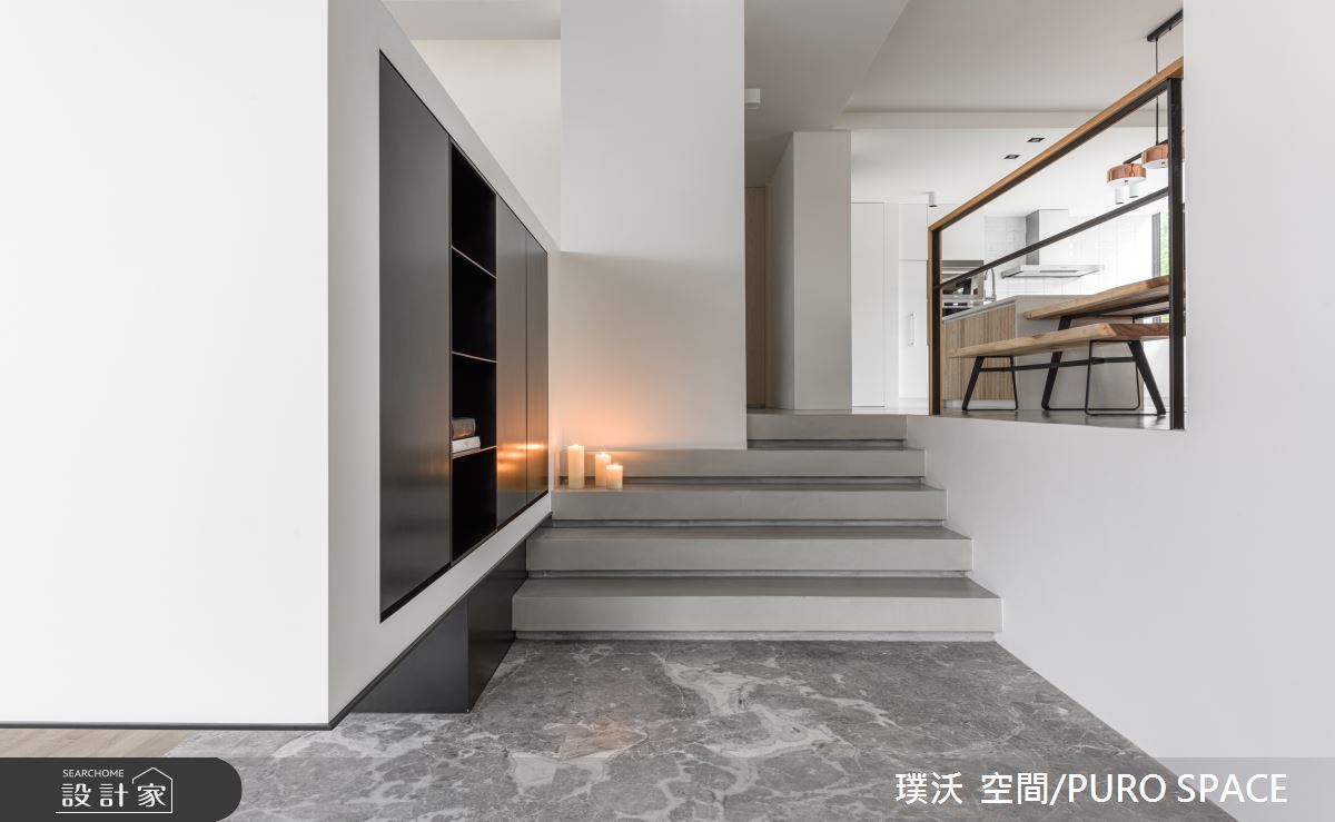 80坪老屋(16~30年)＿北歐風樓梯案例圖片＿璞沃 空間/PURO SPACE＿璞沃_16之10