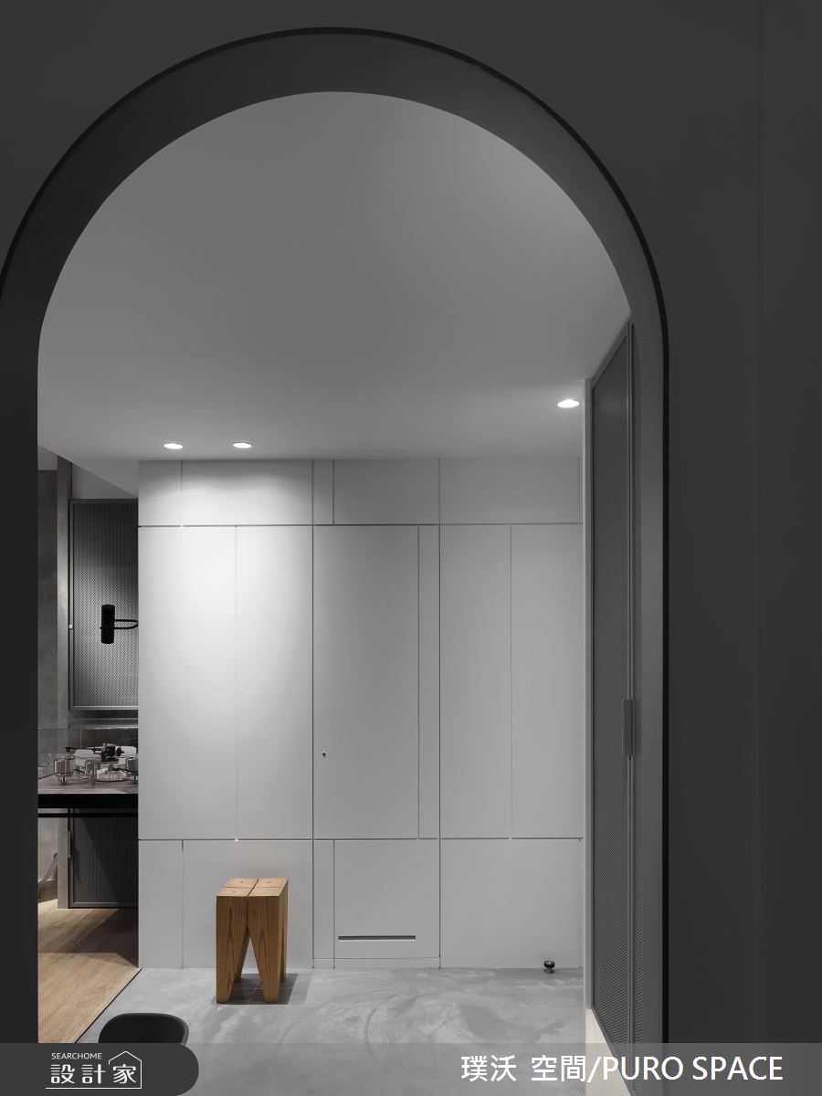 19坪新成屋(5年以下)＿簡約風玄關案例圖片＿璞沃 空間/PURO SPACE＿璞沃_18之1