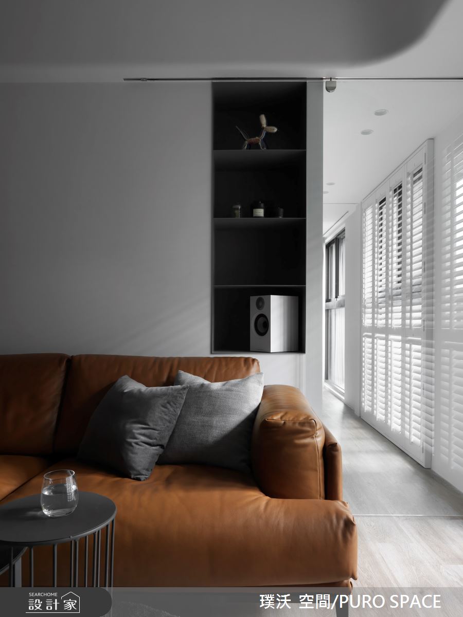 19坪新成屋(5年以下)＿簡約風客廳案例圖片＿璞沃 空間/PURO SPACE＿璞沃_18之16