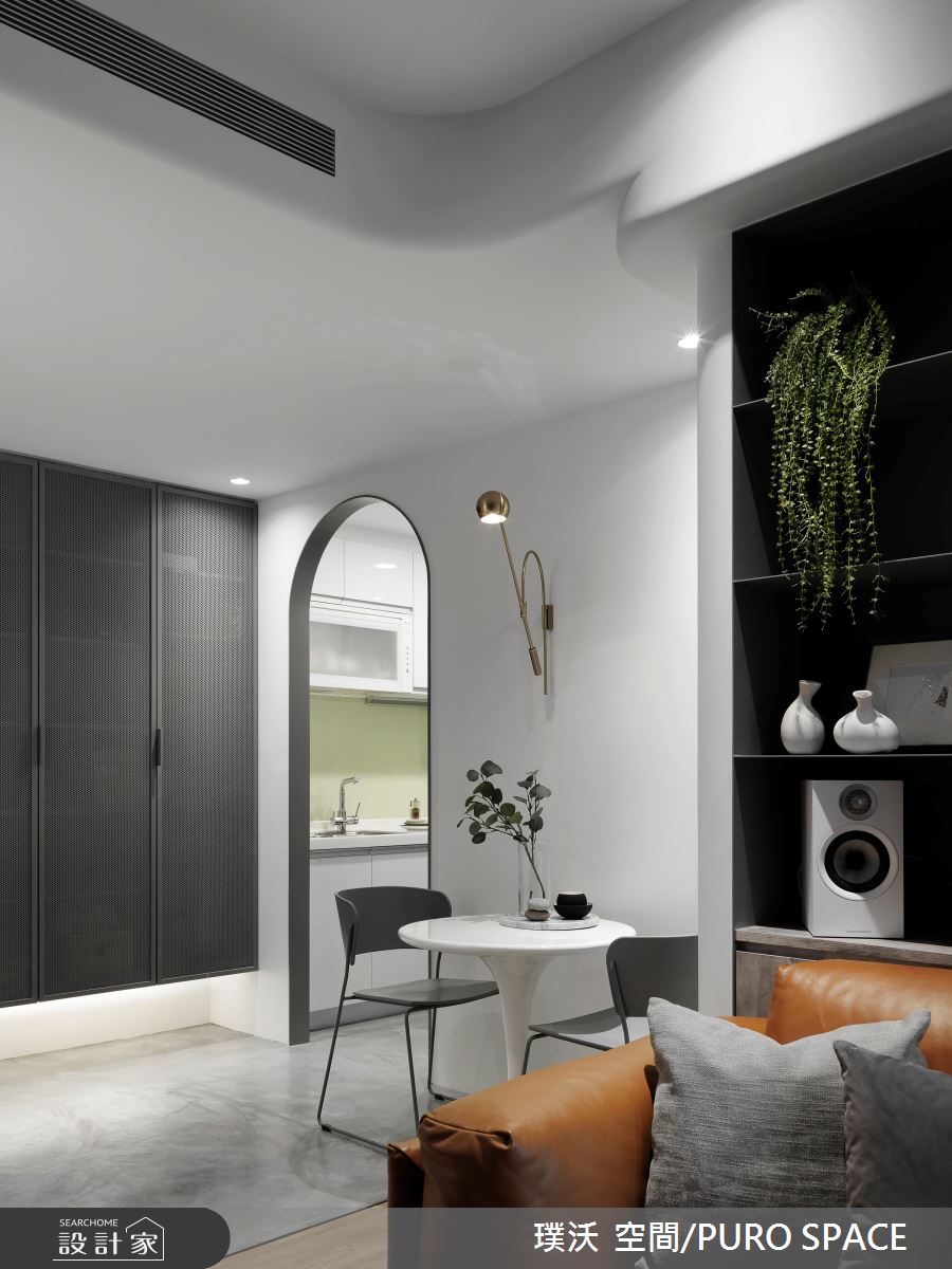 19坪新成屋(5年以下)＿簡約風客廳案例圖片＿璞沃 空間/PURO SPACE＿璞沃_18之5