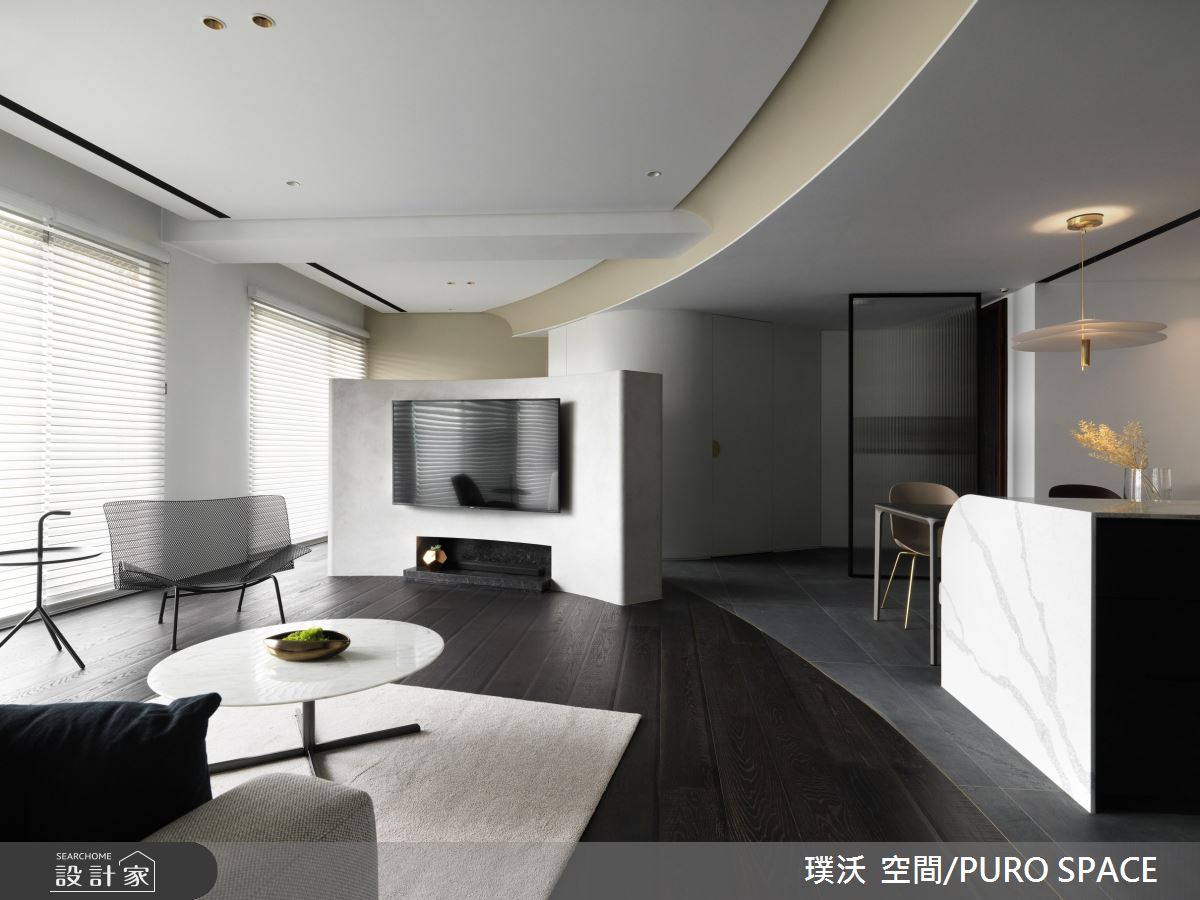 45坪新成屋(5年以下)＿簡約風客廳案例圖片＿璞沃 空間/PURO SPACE＿璞沃_19之6