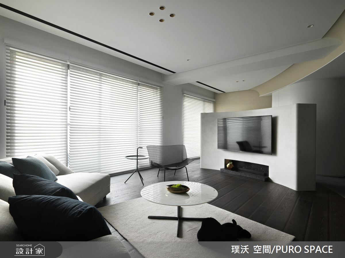 45坪新成屋(5年以下)＿簡約風客廳案例圖片＿璞沃 空間/PURO SPACE＿璞沃_19之8