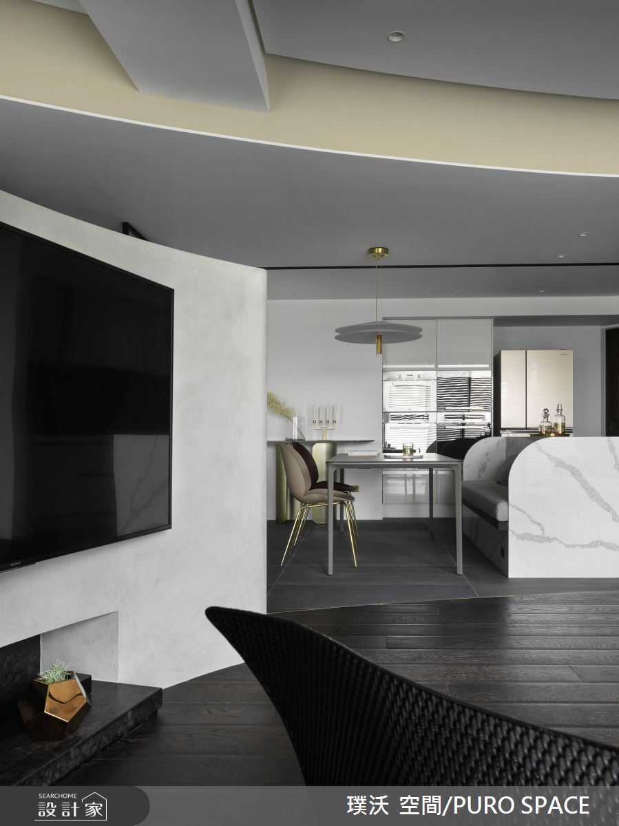 45坪新成屋(5年以下)＿簡約風客廳案例圖片＿璞沃 空間/PURO SPACE＿璞沃_19之13