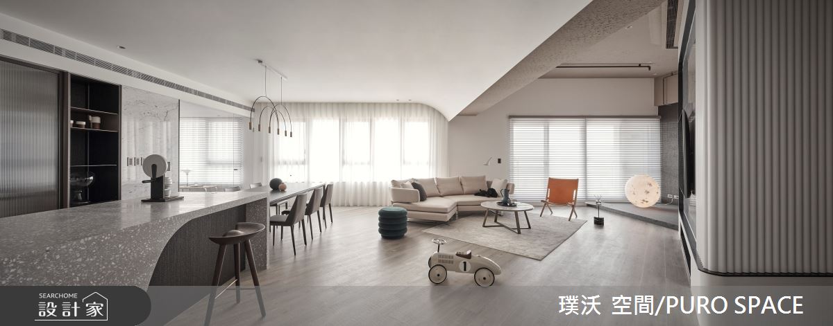 50坪新成屋(5年以下)＿混搭風客廳案例圖片＿璞沃 空間/PURO SPACE＿璞沃_20之1