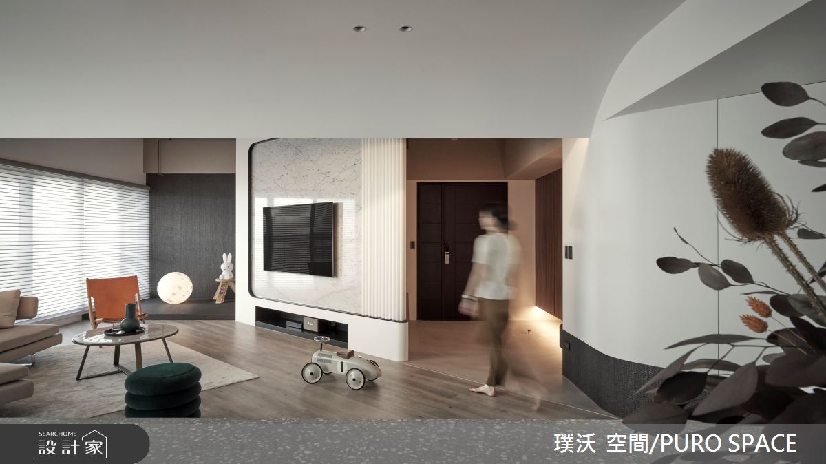 50坪新成屋(5年以下)＿混搭風客廳案例圖片＿璞沃 空間/PURO SPACE＿璞沃_20之4