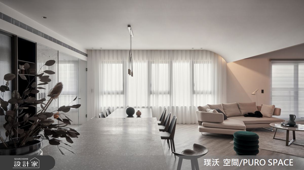 50坪新成屋(5年以下)＿混搭風客廳案例圖片＿璞沃 空間/PURO SPACE＿璞沃_20之7