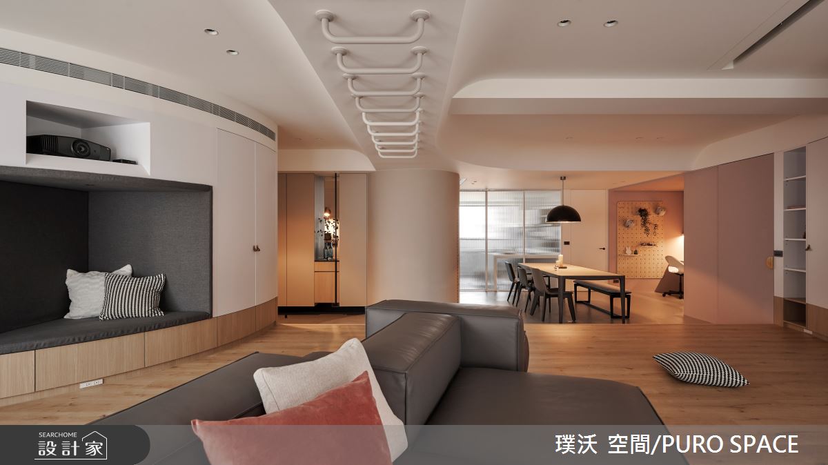 50坪中古屋(5~15年)＿混搭風客廳案例圖片＿璞沃 空間/PURO SPACE＿璞沃_21之4