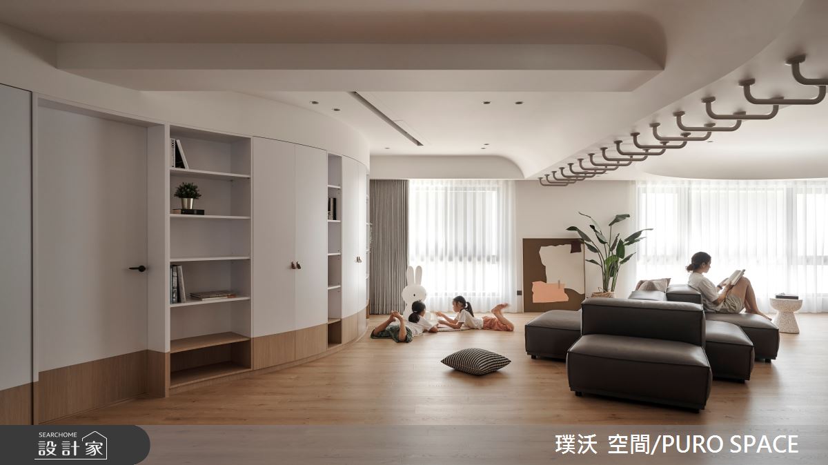 50坪中古屋(5~15年)＿混搭風客廳案例圖片＿璞沃 空間/PURO SPACE＿璞沃_21之9