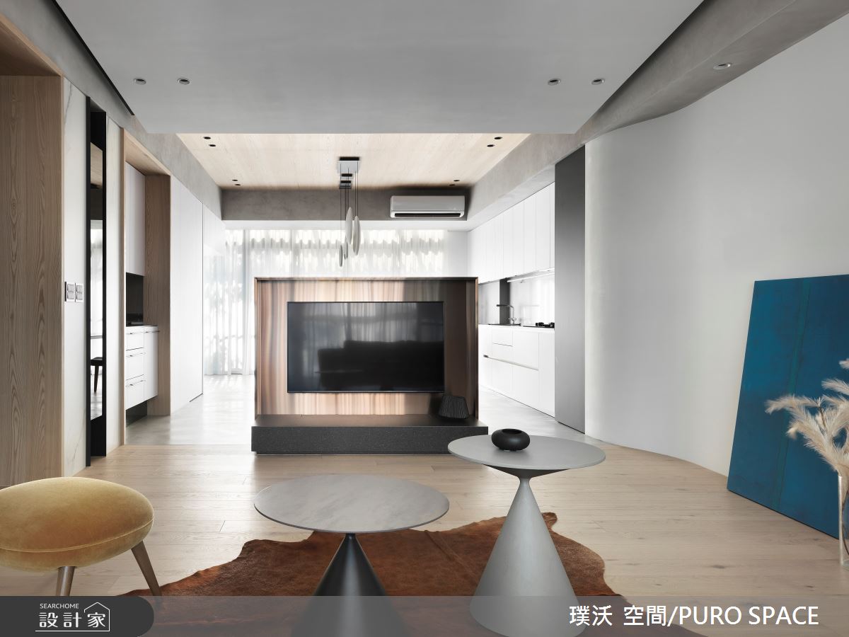 95坪新成屋(5年以下)＿現代風客廳案例圖片＿璞沃 空間/PURO SPACE＿璞沃_22之15