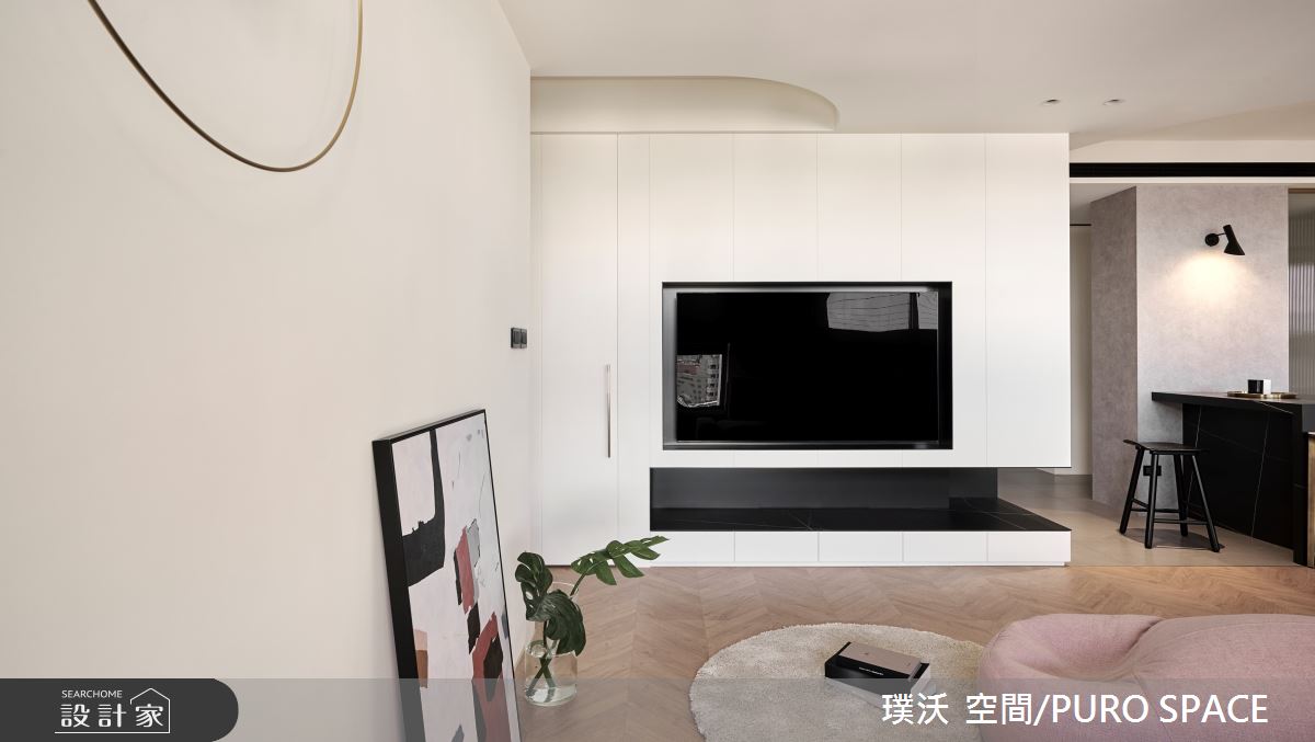 25坪新成屋(5年以下)＿現代風客廳案例圖片＿璞沃 空間/PURO SPACE＿璞沃_23之4