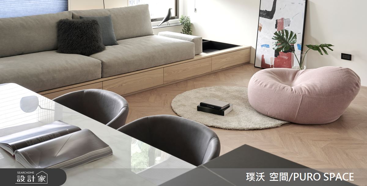 25坪新成屋(5年以下)＿現代風客廳案例圖片＿璞沃 空間/PURO SPACE＿璞沃_23之17