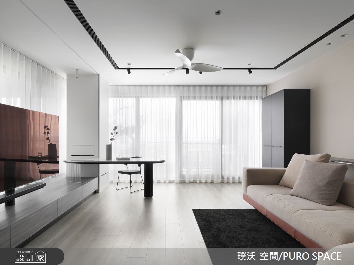 45坪新成屋(5年以下)＿混搭風客廳案例圖片＿璞沃 空間/PURO SPACE＿璞沃_26之3