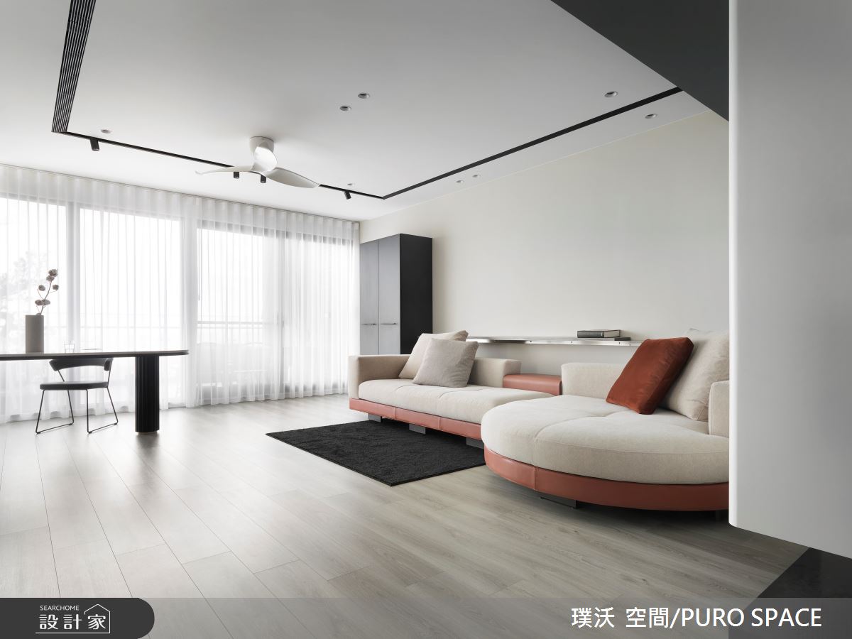 45坪新成屋(5年以下)＿混搭風客廳案例圖片＿璞沃 空間/PURO SPACE＿璞沃_26之6