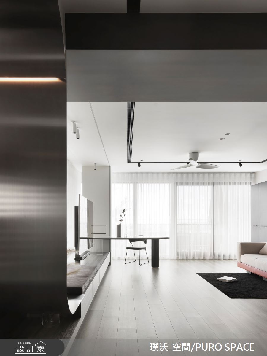 45坪新成屋(5年以下)＿混搭風客廳案例圖片＿璞沃 空間/PURO SPACE＿璞沃_26之2