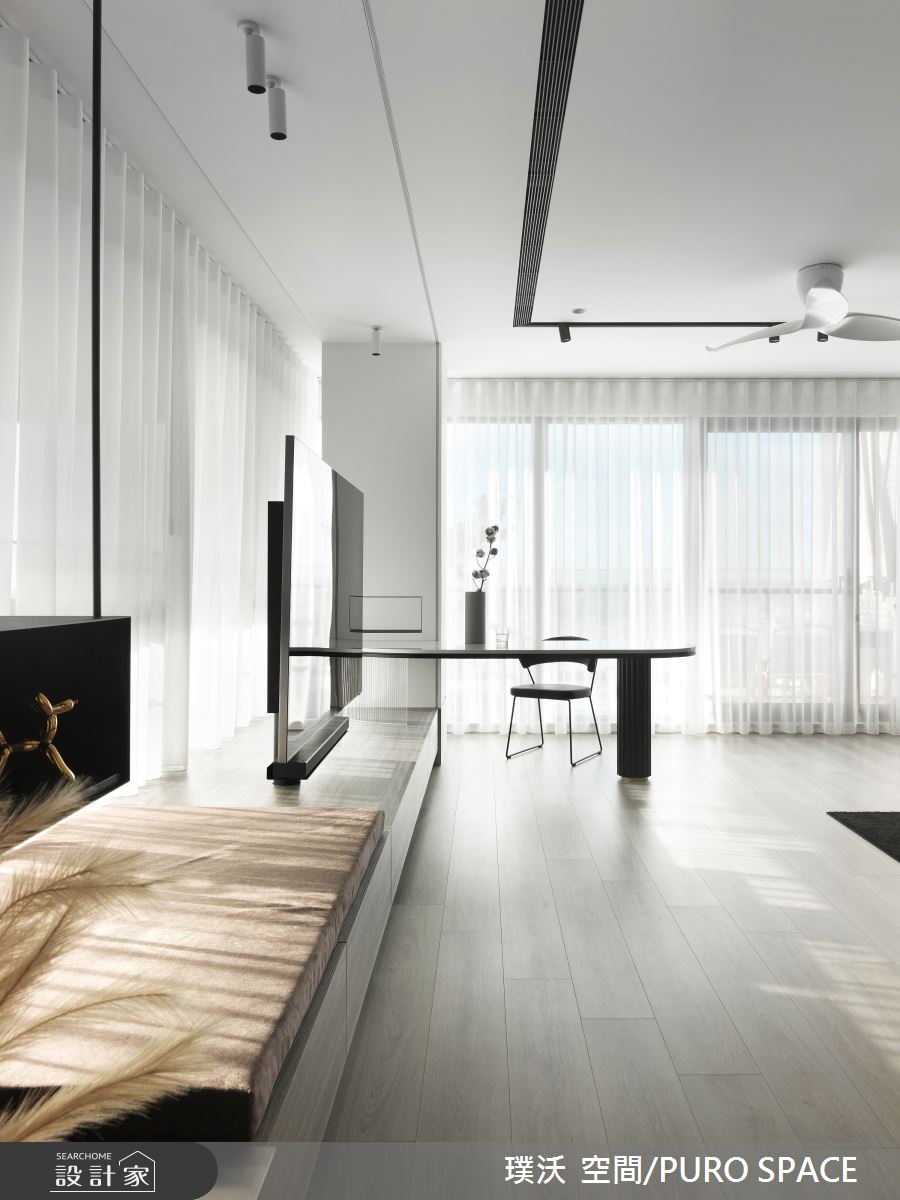 45坪新成屋(5年以下)＿混搭風客廳案例圖片＿璞沃 空間/PURO SPACE＿璞沃_26之4