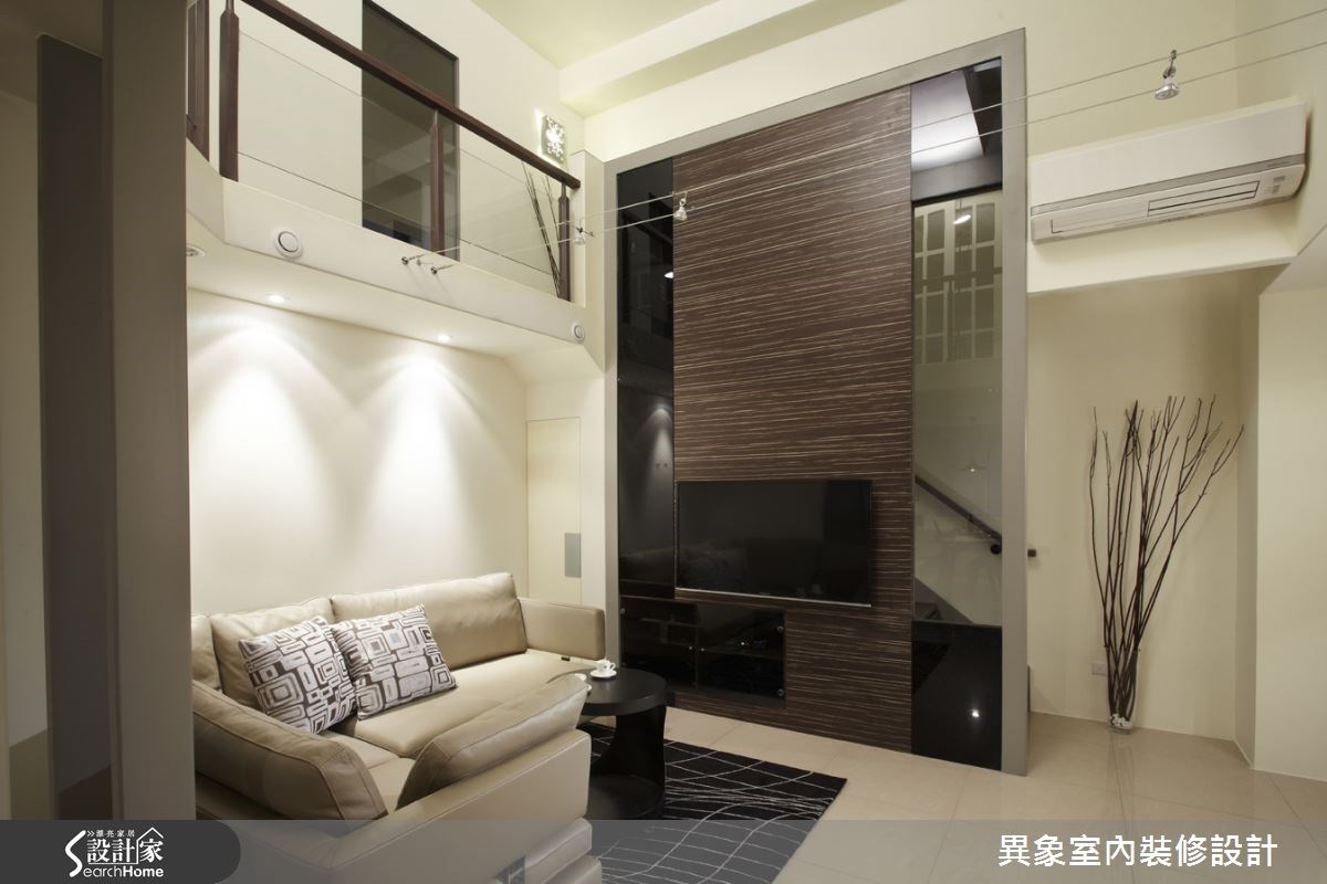 35坪新成屋(5年以下)＿混搭風客廳案例圖片＿異象室內裝修設計有限公司＿異象_01之1
