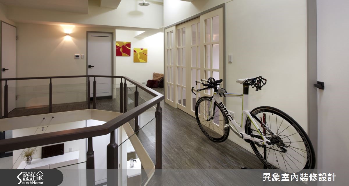 35坪新成屋(5年以下)＿混搭風走廊案例圖片＿異象室內裝修設計有限公司＿異象_01之10