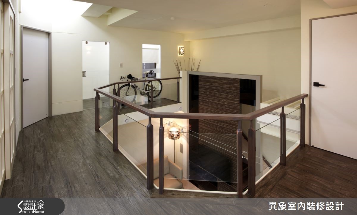 35坪新成屋(5年以下)＿混搭風走廊案例圖片＿異象室內裝修設計有限公司＿異象_01之12