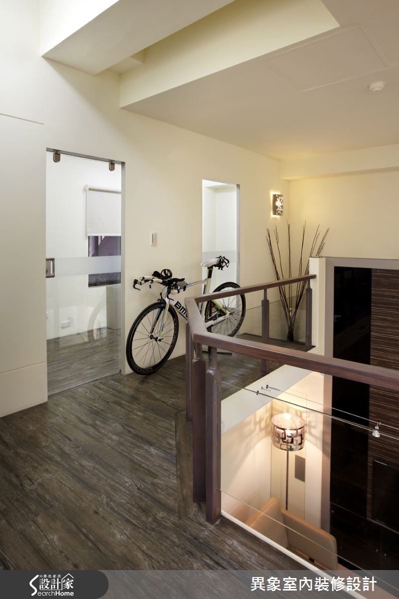 35坪新成屋(5年以下)＿混搭風走廊案例圖片＿異象室內裝修設計有限公司＿異象_01之14