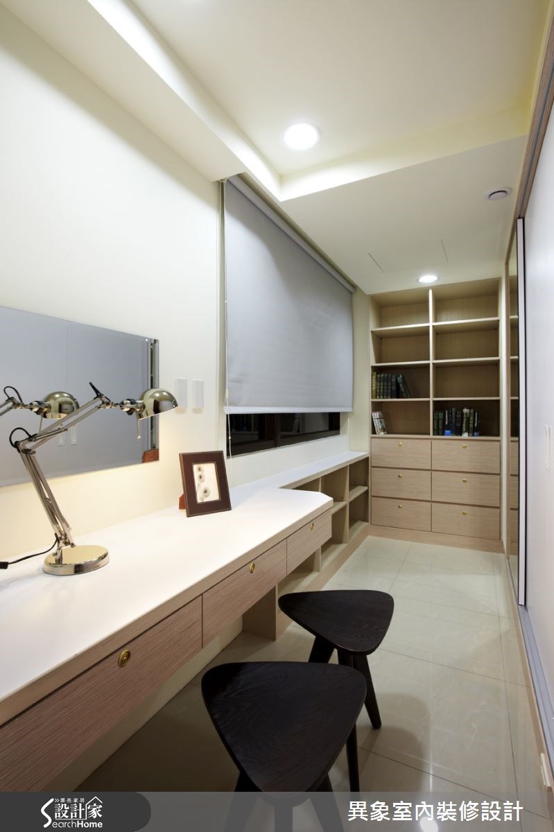 35坪新成屋(5年以下)＿混搭風書房案例圖片＿異象室內裝修設計有限公司＿異象_01之16
