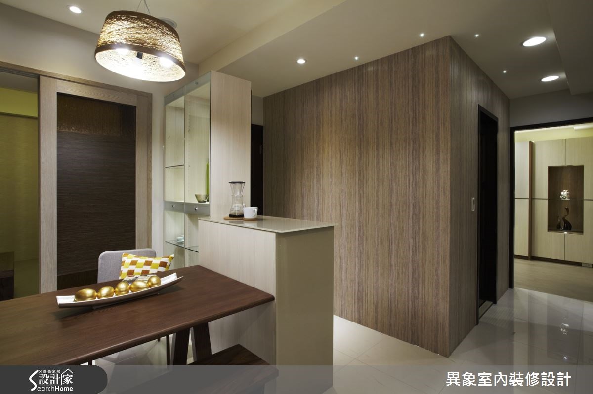 24坪新成屋(5年以下)＿混搭風餐廳走廊案例圖片＿異象室內裝修設計有限公司＿異象_02之8