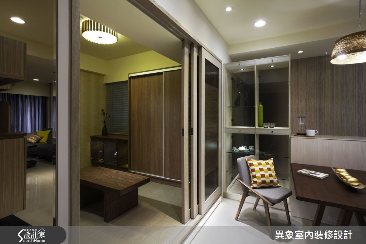 24坪新成屋(5年以下)＿混搭風餐廳和室案例圖片＿異象室內裝修設計有限公司＿異象_02之10