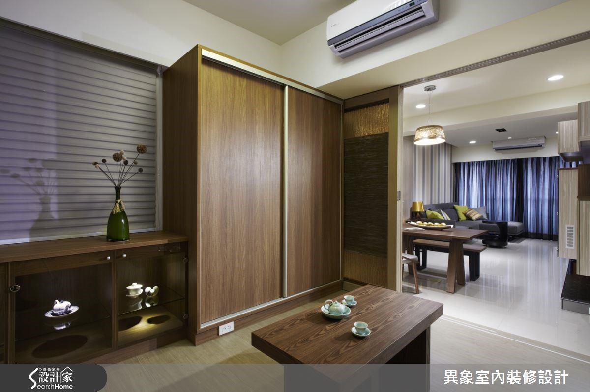 24坪新成屋(5年以下)＿混搭風和室案例圖片＿異象室內裝修設計有限公司＿異象_02之13