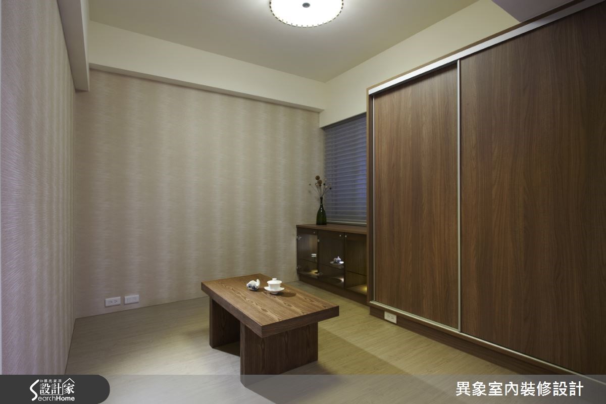 24坪新成屋(5年以下)＿混搭風和室案例圖片＿異象室內裝修設計有限公司＿異象_02之14