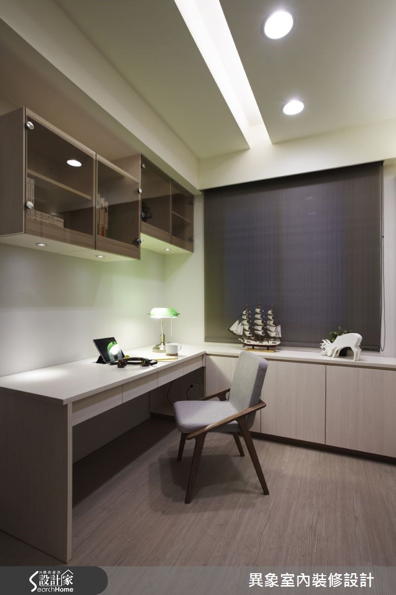 24坪新成屋(5年以下)＿混搭風書房案例圖片＿異象室內裝修設計有限公司＿異象_02之16