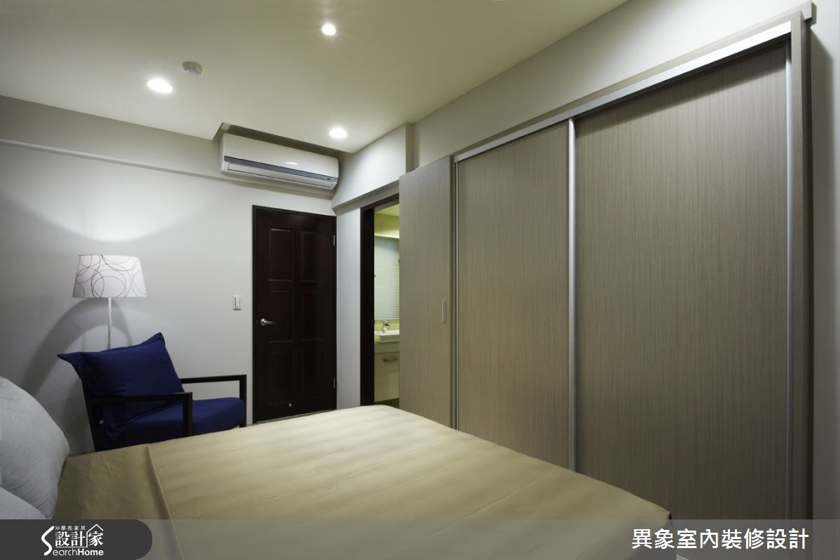 24坪新成屋(5年以下)＿混搭風臥室案例圖片＿異象室內裝修設計有限公司＿異象_02之18