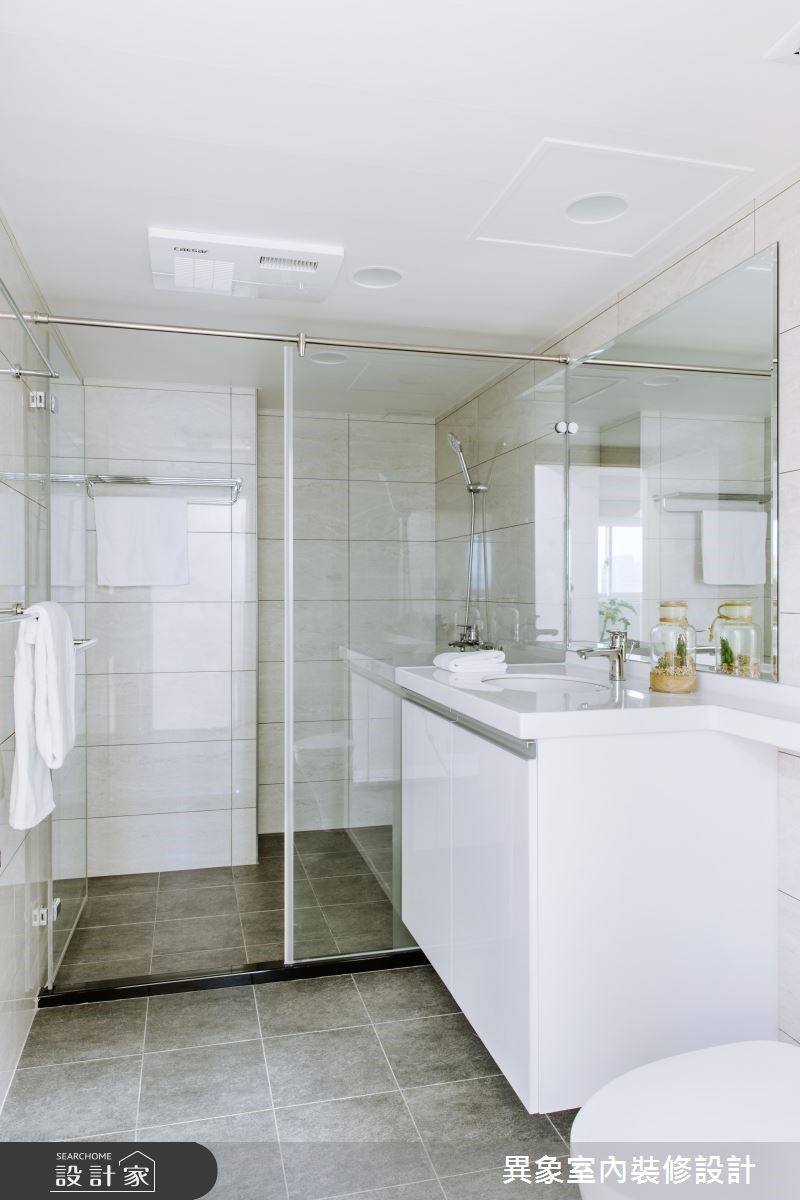 老屋(16~30年)＿簡約風浴室案例圖片＿異象室內裝修設計有限公司＿異象_04之7