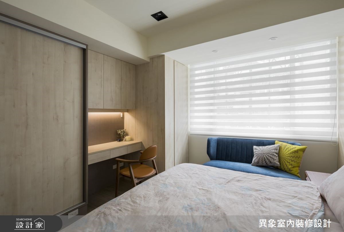 40坪老屋(16~30年)＿混搭風臥室案例圖片＿異象室內裝修設計有限公司＿異象_05之16