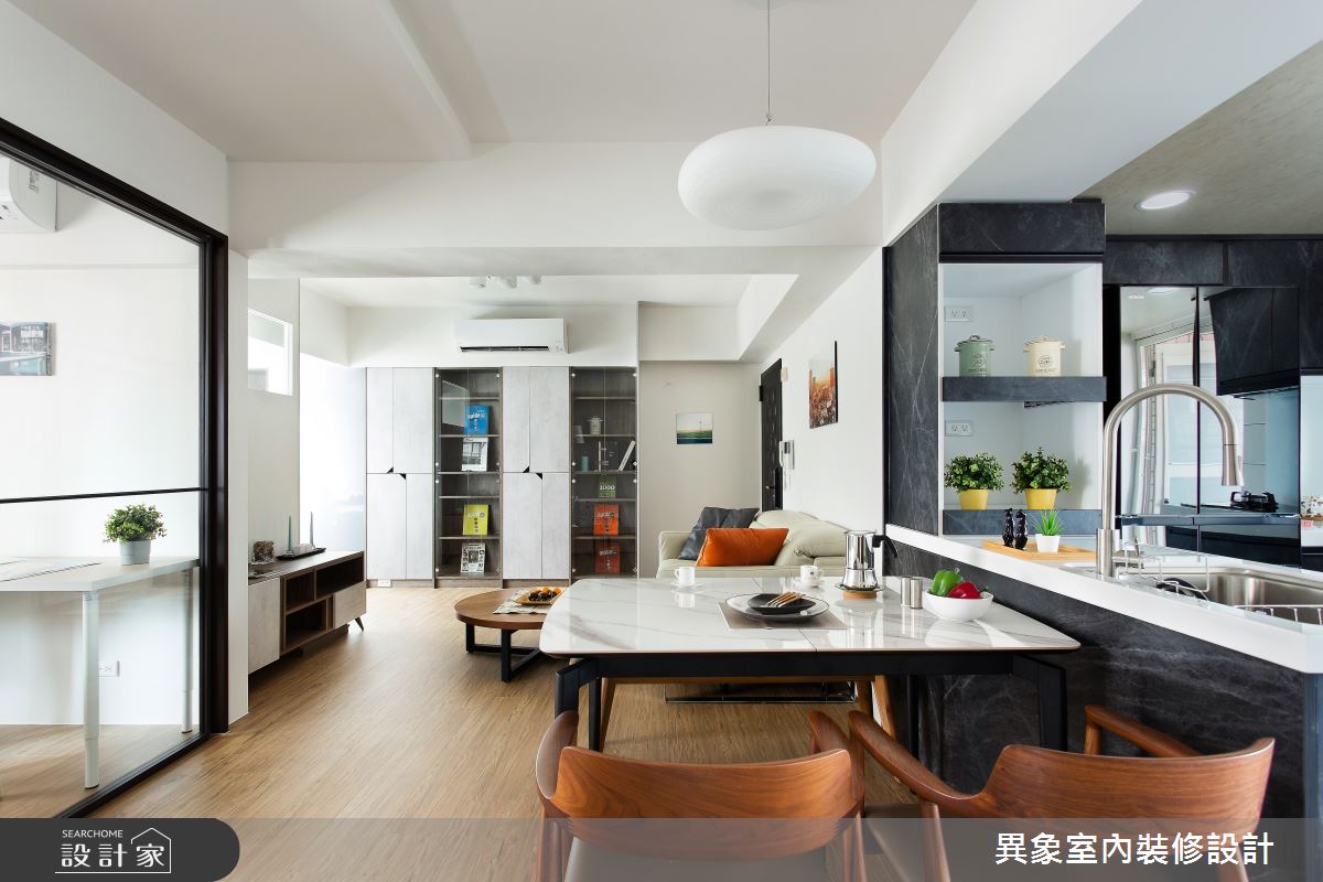 35坪老屋(16~30年)＿簡約風餐廳案例圖片＿異象室內裝修設計有限公司＿異象_06之3