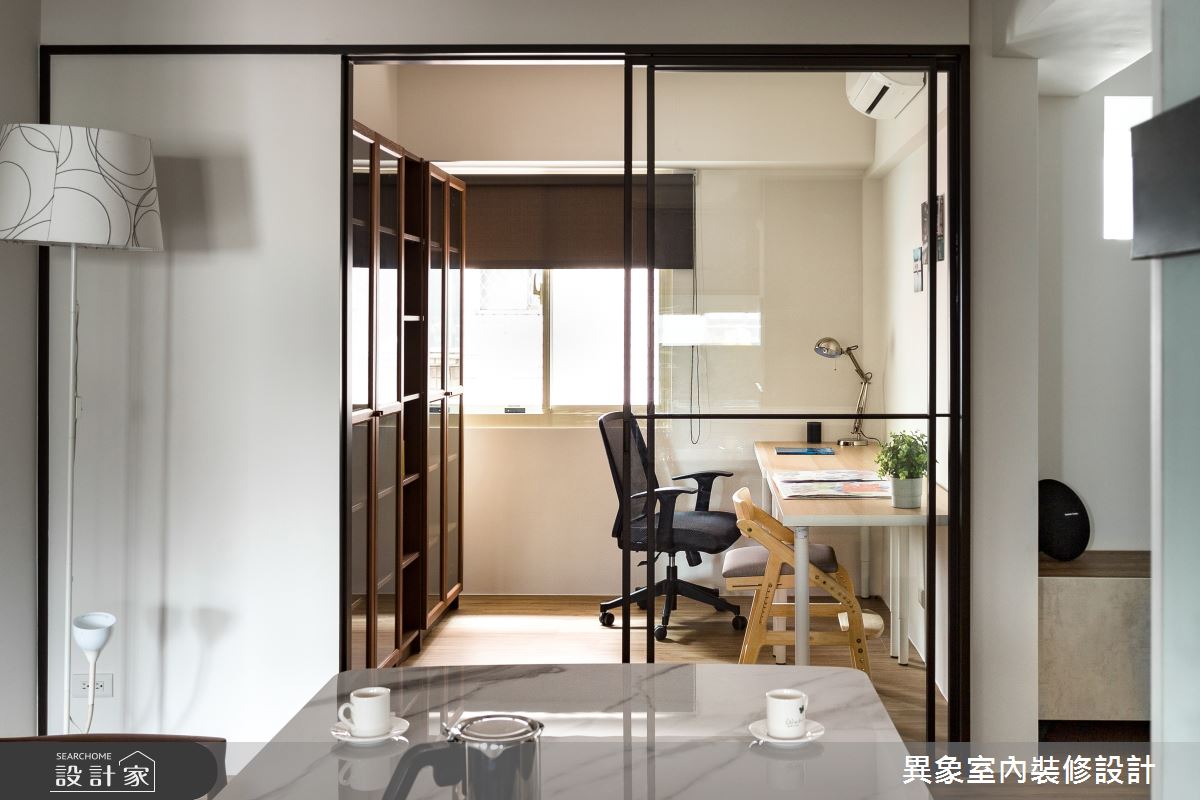 35坪老屋(16~30年)＿簡約風書房案例圖片＿異象室內裝修設計有限公司＿異象_06之6