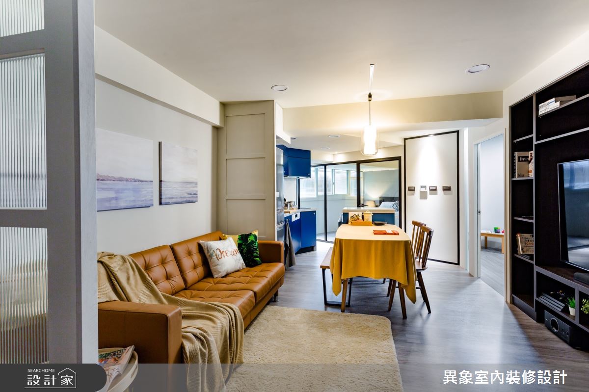 老屋(31~40年)＿現代風客廳案例圖片＿異象室內裝修設計有限公司＿異象_07之158