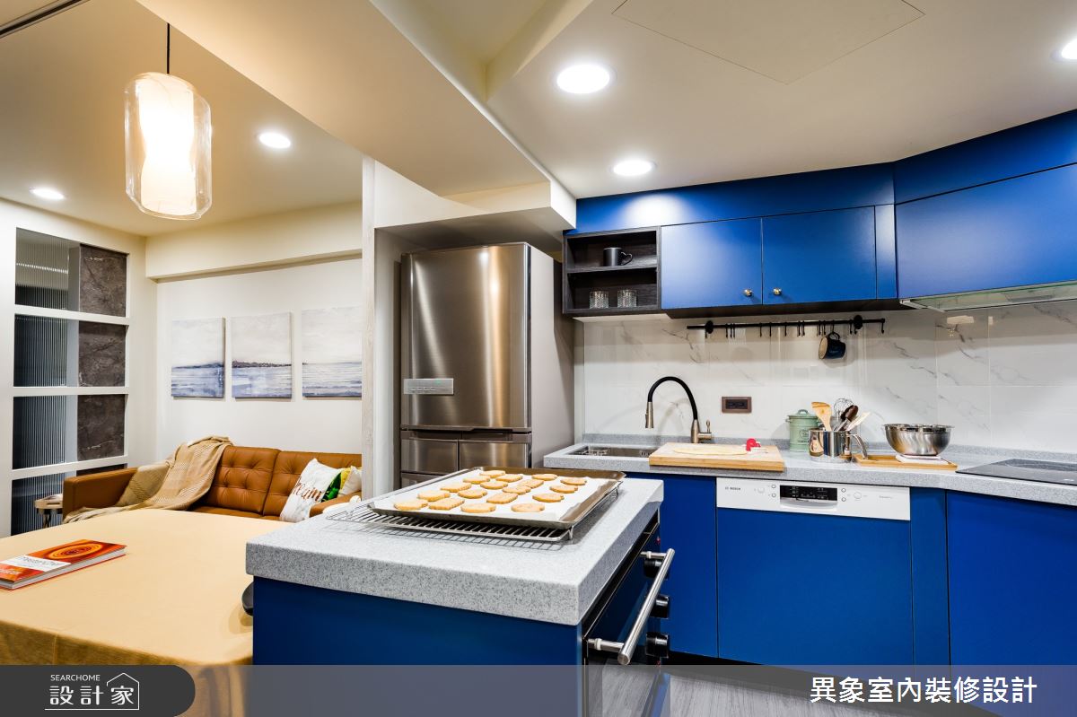 老屋(31~40年)＿現代風廚房案例圖片＿異象室內裝修設計有限公司＿異象_07之6