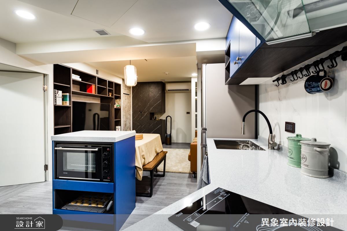 老屋(31~40年)＿現代風廚房案例圖片＿異象室內裝修設計有限公司＿異象_07之8
