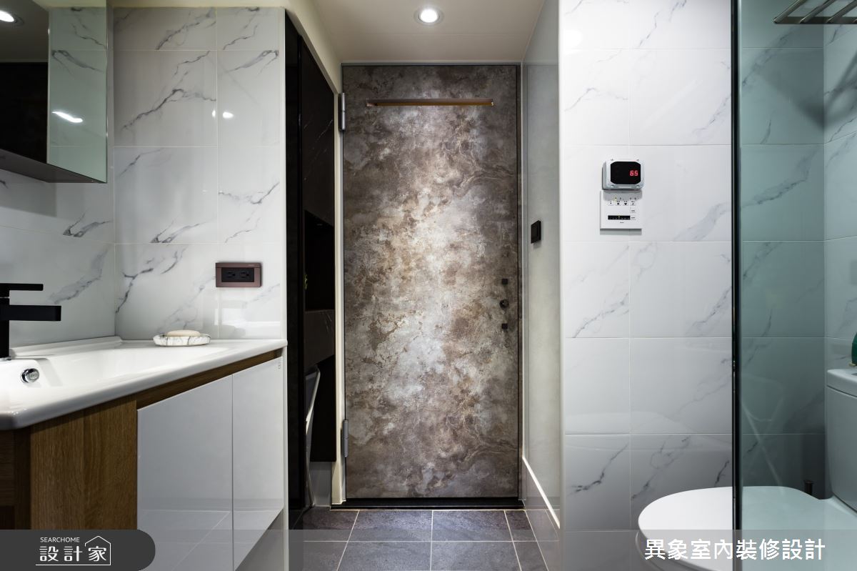 老屋(31~40年)＿現代風浴室案例圖片＿異象室內裝修設計有限公司＿異象_07之17