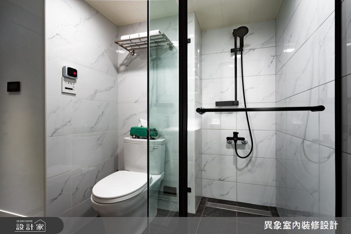 老屋(31~40年)＿現代風浴室案例圖片＿異象室內裝修設計有限公司＿異象_07之18