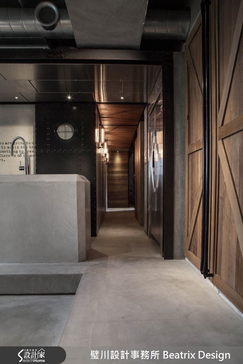 25坪新成屋(5年以下)＿工業風走廊案例圖片＿璧川設計事務所 Beatrix Design＿璧川_聚場之5